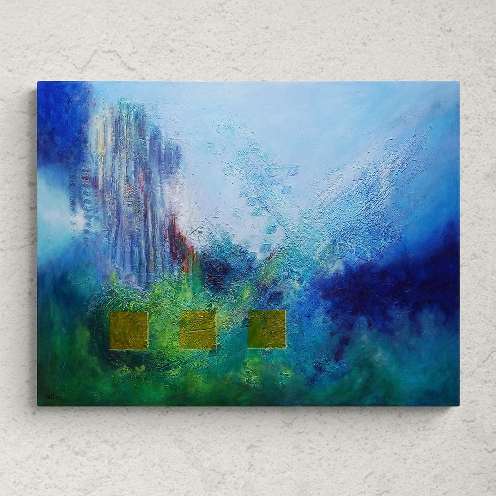 Bastia - Tableau abstrait contemporain