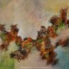 French abstract painting autumn games