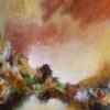 French abstract painting autumn games