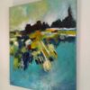 Abstract French painting sea