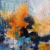 Blue Abstract french painting