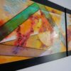 Abstract geometric french painting