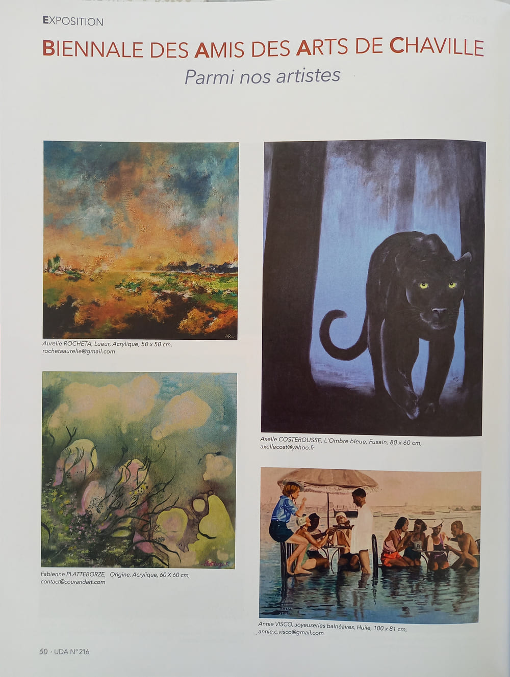 Page 50_Univers des Arts n° 416_Été 2024